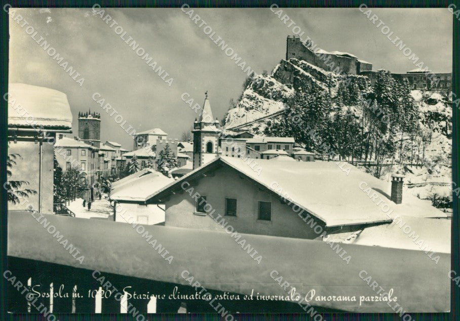 Modena Sestola Nevicata Foto FG cartolina KB3665 – fronte