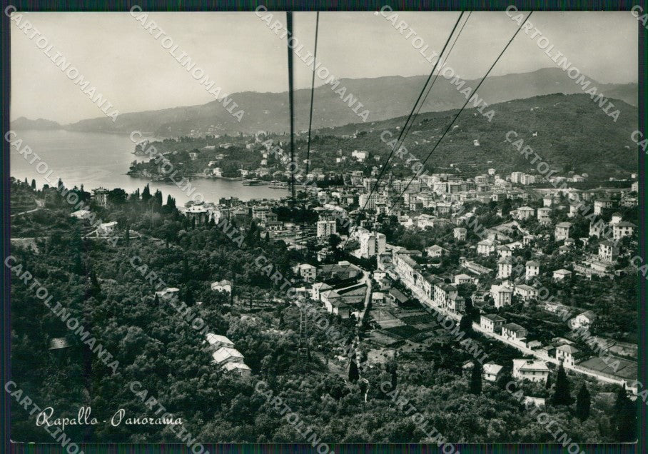 Genova Rapallo Funivia Foto FG cartolina KB3669 – fronte