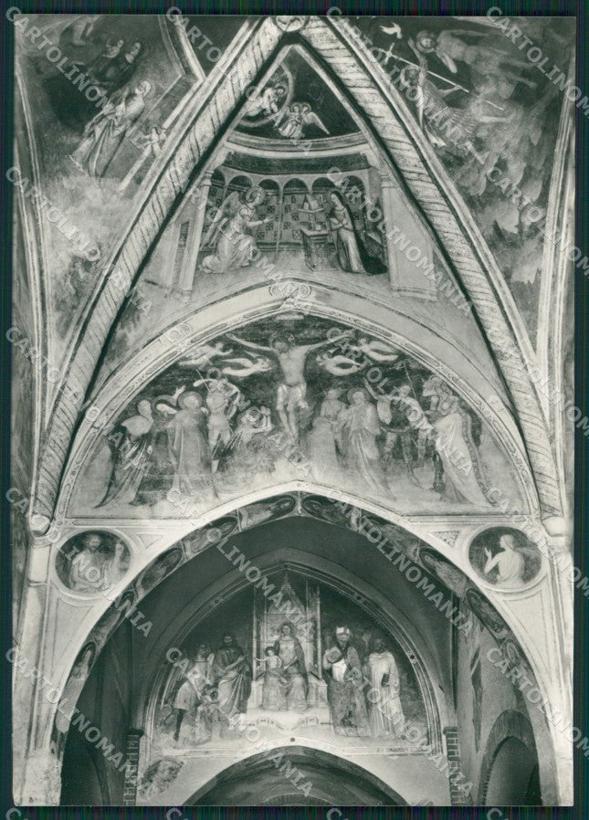Milano San Giuliano Viboldone Abbazia di Foto FG cartolina KB3675 – fronte