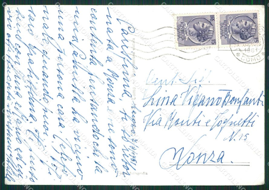 Como Lanzo d'Intelvi Foto FG cartolina KB3703 – retro