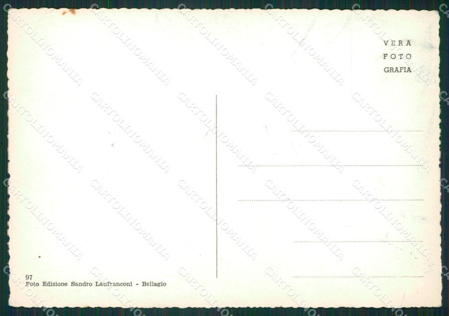 Como Lago di PIEGHINA Foto FG cartolina KB3708 – retro