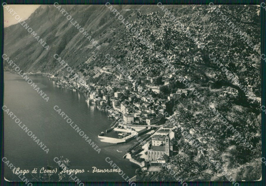 Como Argegno Lago di Como PIEGHINA Foto FG cartolina KB3712 – fronte