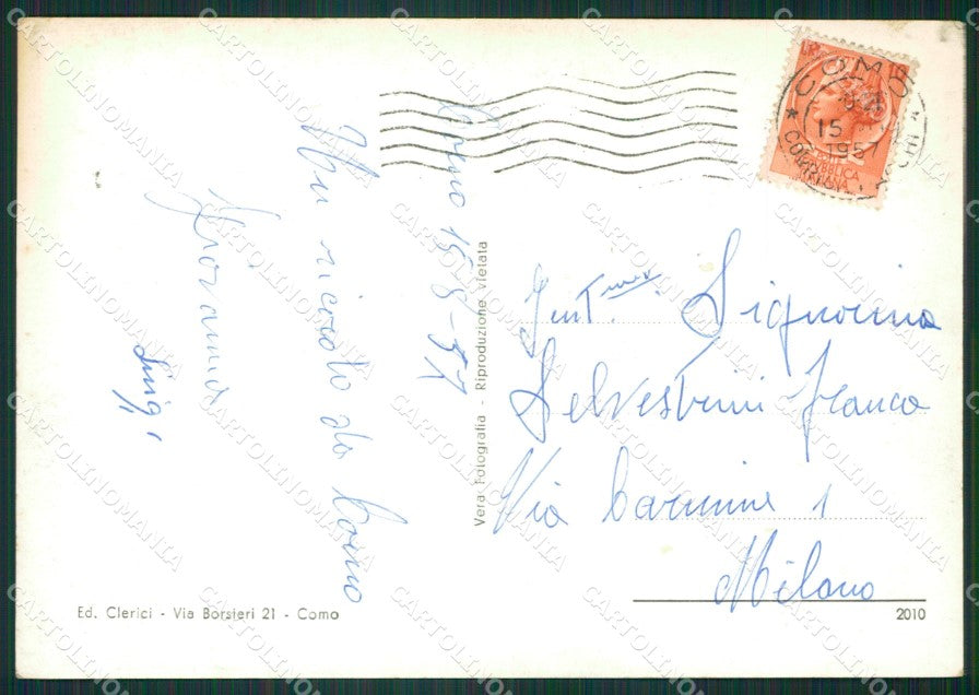 Como Città Lago di Villa Olmo Foto FG cartolina KB3718 – retro
