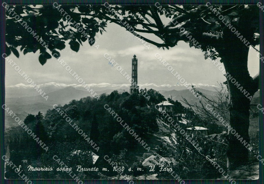 Como Brunate San Maurizio Lago di Como Foto FG cartolina KB3735 – fronte
