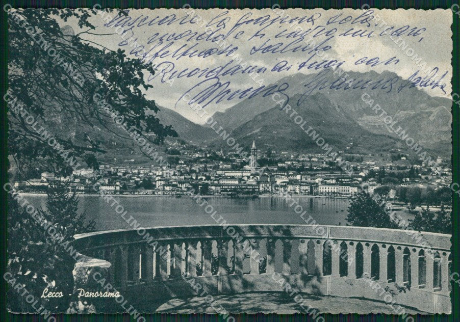 Lecco Città Lago di FG cartolina KB3744 – fronte