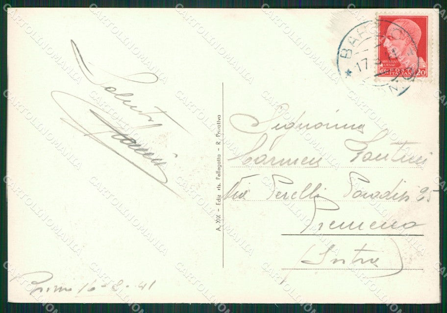Lecco Barzio Foto FG cartolina KB3748 – retro