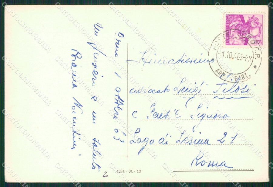Como Città Volta PIEGHINE Foto FG cartolina KB3752 – retro
