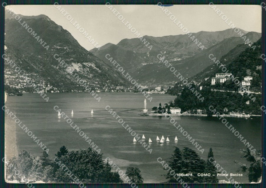 Como Città Lago di ABRASA Foto FG cartolina KB3754 – fronte