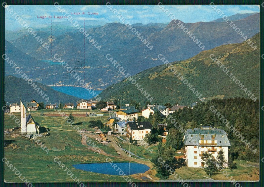 Lecco Margno Pian delle Betulle Lago Como Lugano PIEGA Foto FG cartolina KB3771 – fronte