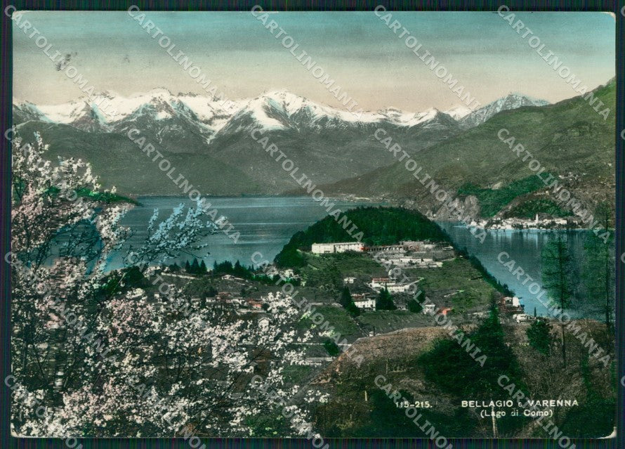 Como Bellagio Varenna Lago di Como Foto FG cartolina KB3774 – fronte