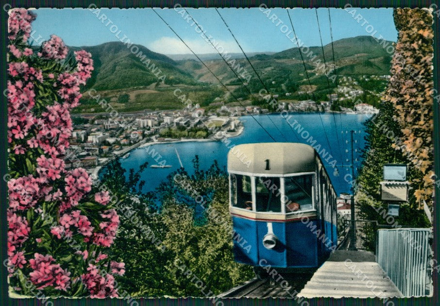 Como Brunate Lago di Como Funicolare Foto FG cartolina KB3775 – fronte