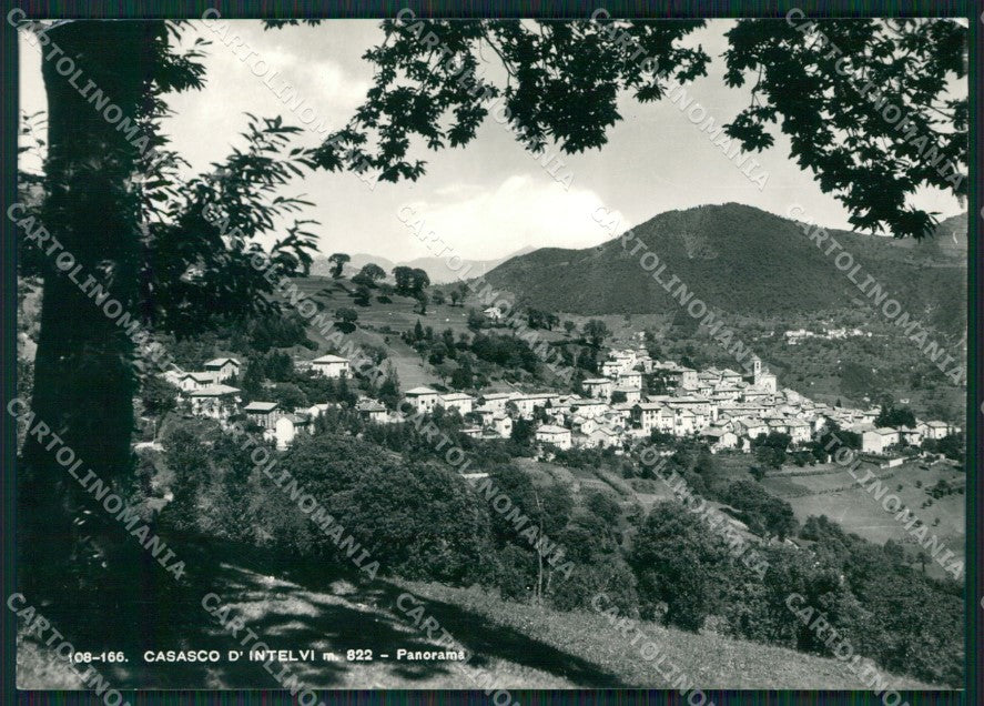 Como Casasco d'Intelvi PIEGHINA Foto FG cartolina KB3781 – fronte