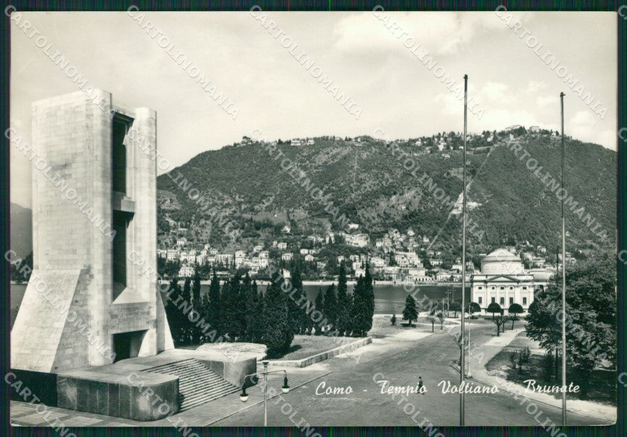 Como Brunate Lago di Como Volta Foto FG cartolina KB3793 – fronte