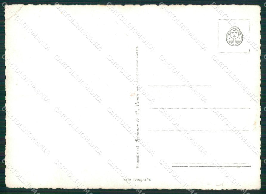 Como Tremezzo Lago di Como Villa Carlotta PIEGA Foto FG cartolina KB3795 – retro
