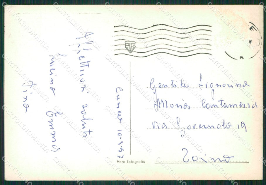 Cuneo Città Foto FG cartolina KB3809 – retro