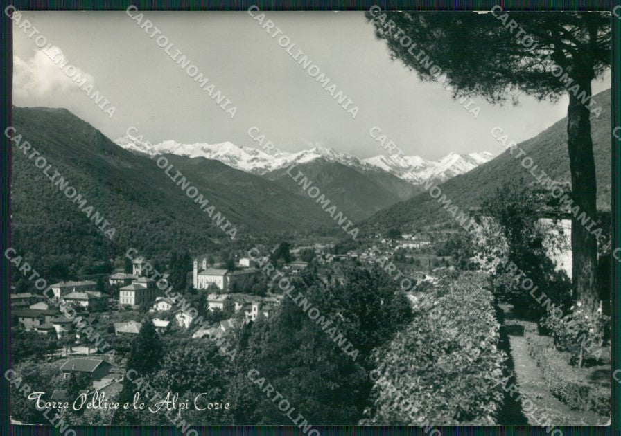 Torino Torre Pellice PIEGHE Foto FG cartolina KB3815 – fronte