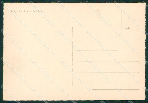 Alessandria Acqui Terme FG cartolina KB3819 – retro