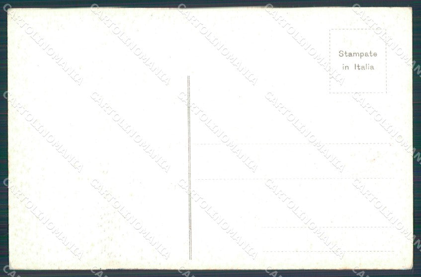 Torino ? Alpi Art Deco Dipinta a mano cartolina KB3823 – retro