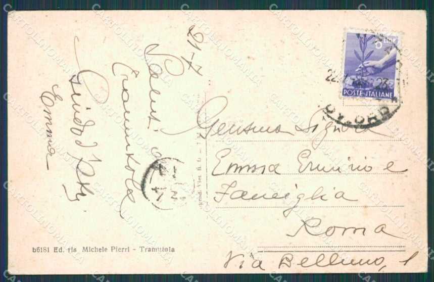 Potenza Tramutola PIEGHINA cartolina KB3841 – retro