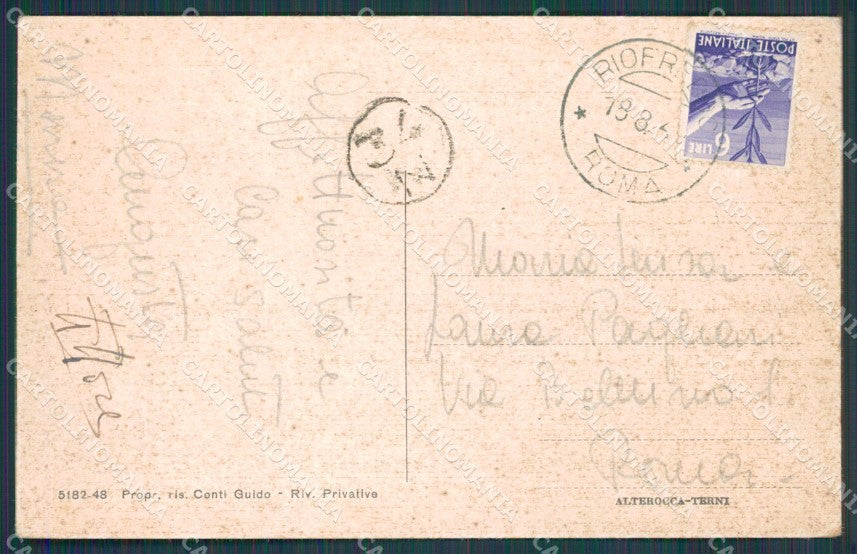 Roma Riofeddro cartolina KB3845 – retro