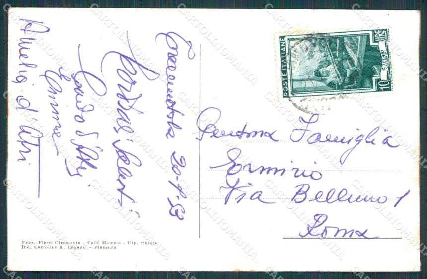 Potenza Tramutola cartolina KB3846 – retro