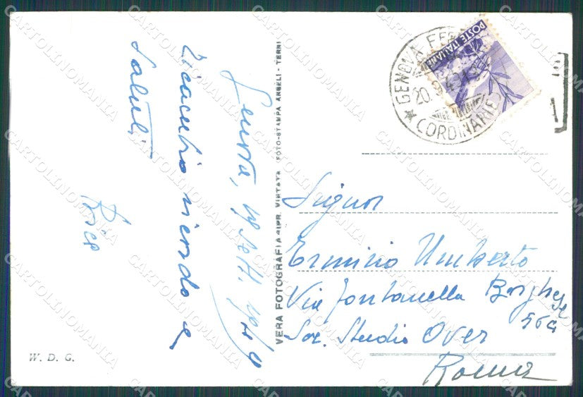 Genova Boccadasse Foto cartolina KB3867 – retro