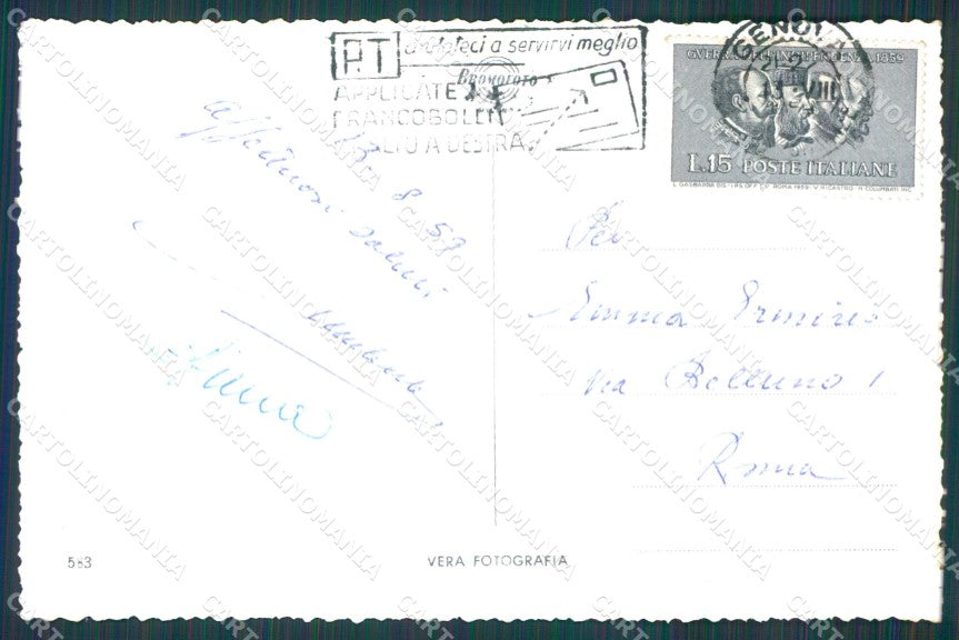 Genova Città Foto cartolina KB3869 – retro