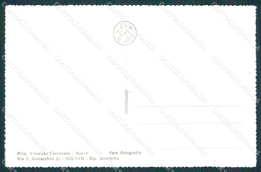 Napoli Città Foto cartolina KB3872 – retro