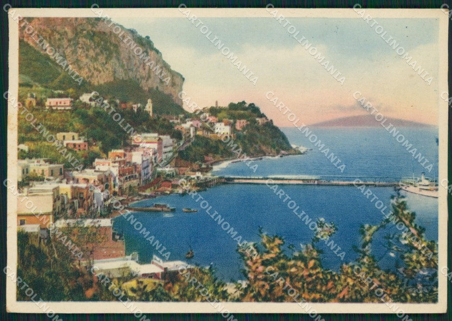 Napoli Capri FG cartolina KB3892 – fronte
