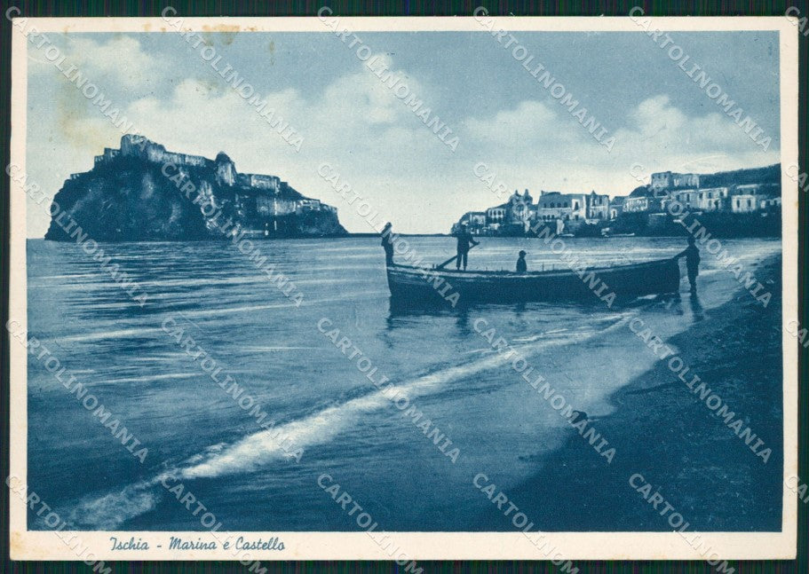 Napoli Ischia Barca FG cartolina KB3916 – fronte
