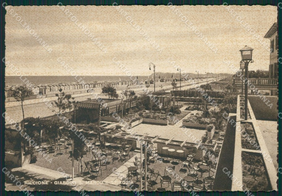 Rimini Riccione FG cartolina KB3919 – fronte