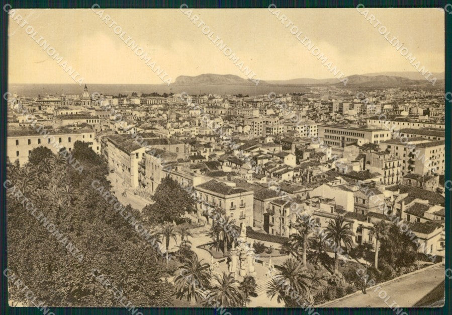 Palermo Città PIEGA FG cartolina KB3920 – fronte