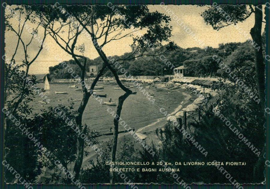 Livorno Rosignano Castiglioncello FG cartolina KB3923 – fronte