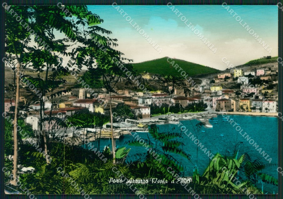 Livorno Porto Azzurro Elba Foto FG cartolina KB3944 – fronte