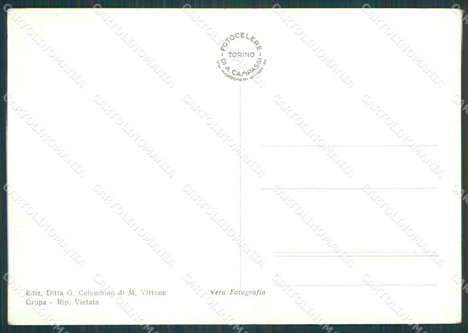 Biella Oropa Santuario ABRASA 0Foto FG cartolina KB3964 – retro