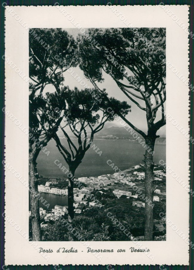 Napoli Ischia Vesuvio Foto FG cartolina KB4006 – fronte