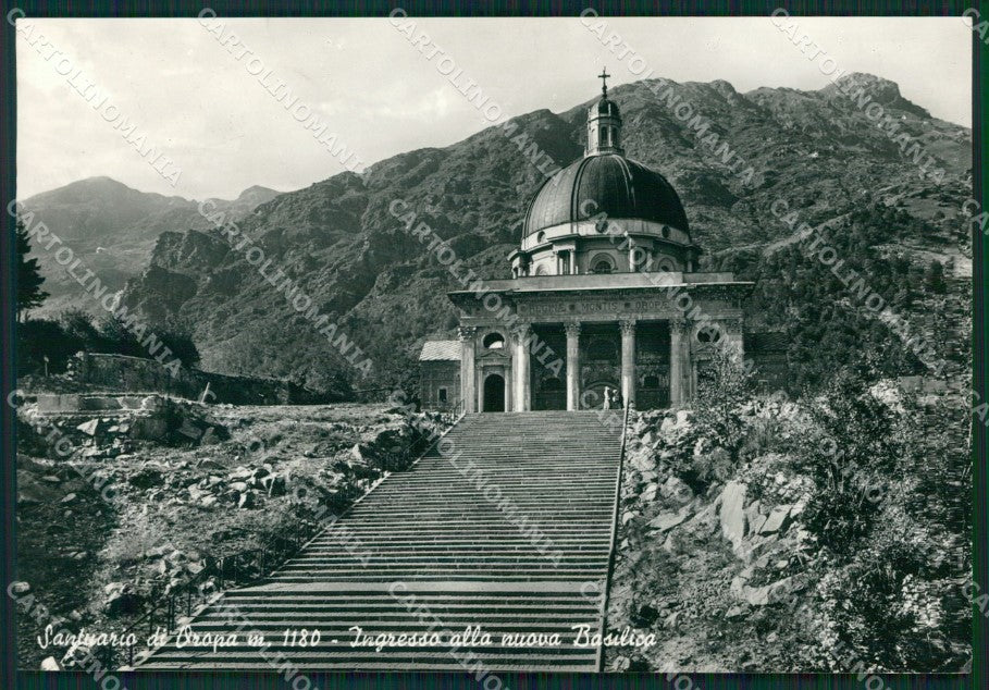 Biella Oropa Santuario di Foto FG cartolina KB4011 – fronte