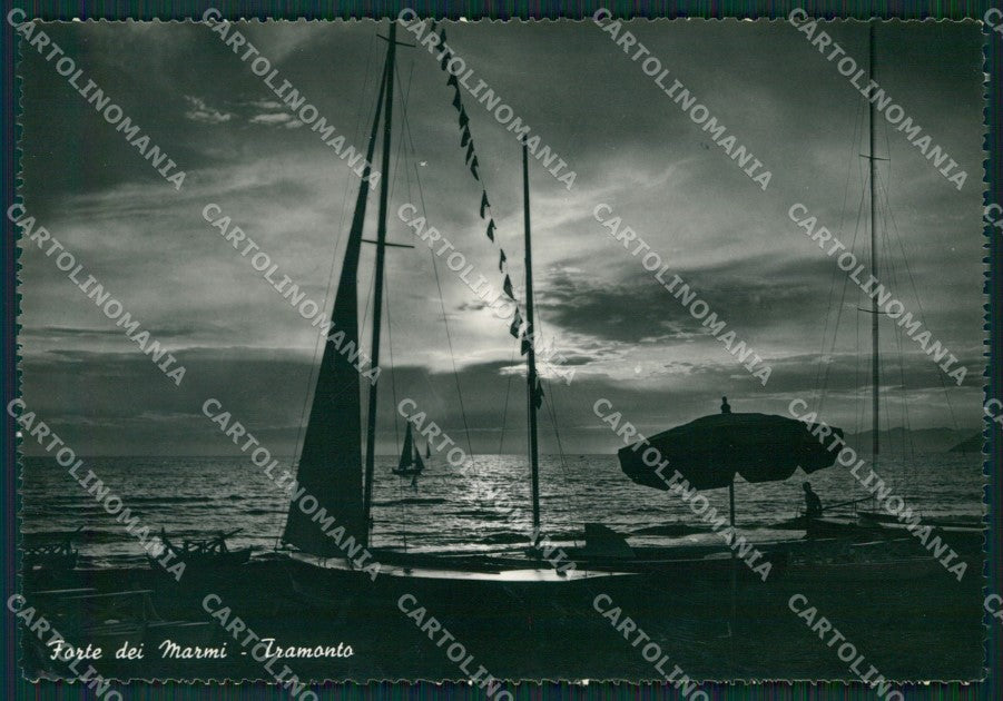 Lucca Forte dei Marmi Barca Foto FG cartolina KB4016 – fronte