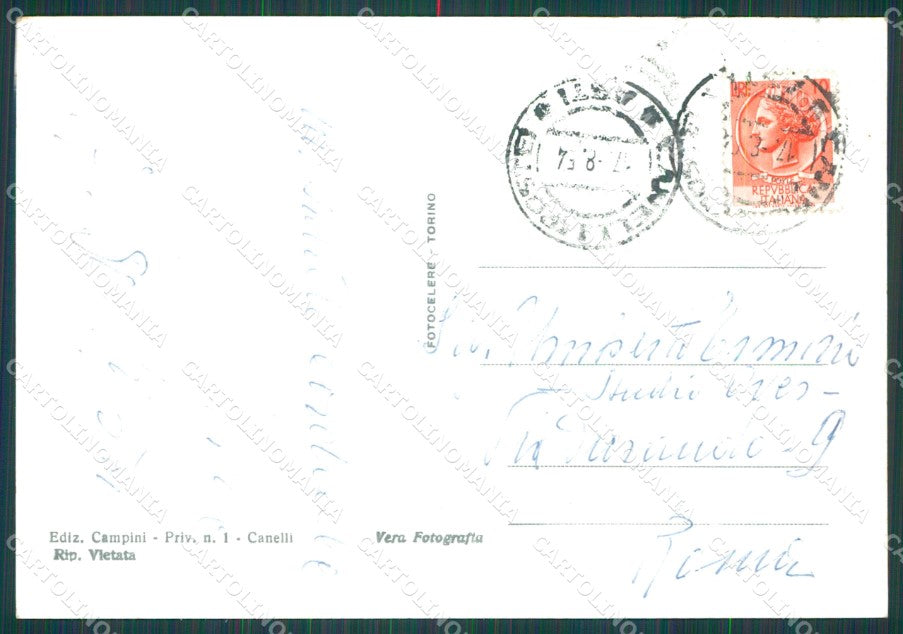 Brescia Palazzolo Sull'Oglio Foto FG cartolina KB4019 – retro