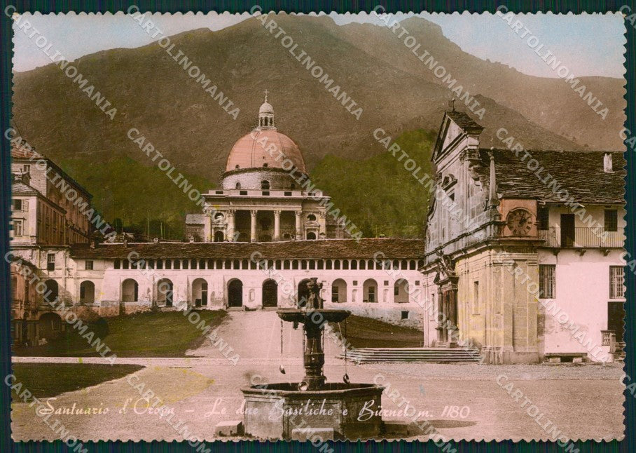 Biella Oropa Santuario di Foto FG cartolina KB4029 – fronte