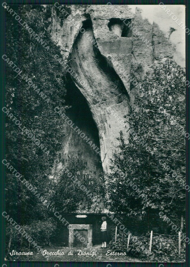 Siracusa Città Orecchio di Dionigi PIEGHE Foto FG cartolina KB4041 – fronte