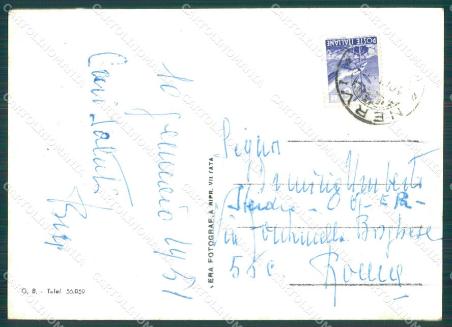 Genova Nervi Foto FG cartolina KB4053 – retro