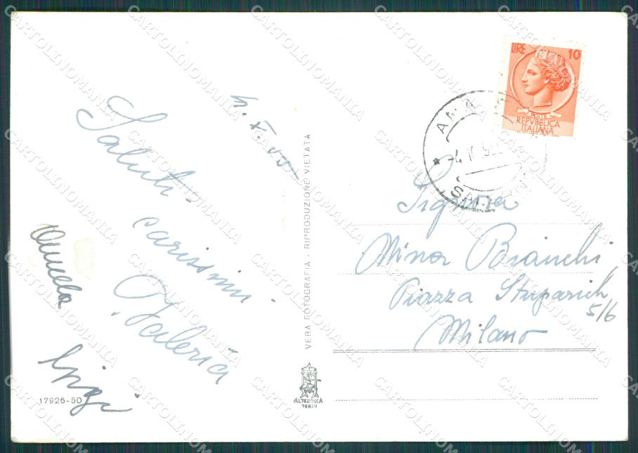 Salerno Amalfi Foto FG cartolina KB4063 – retro