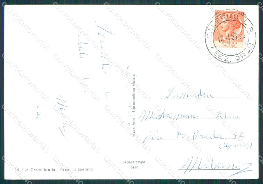 Salerno Città Palazzo degli Uffici Foto FG cartolina KB4068 – retro