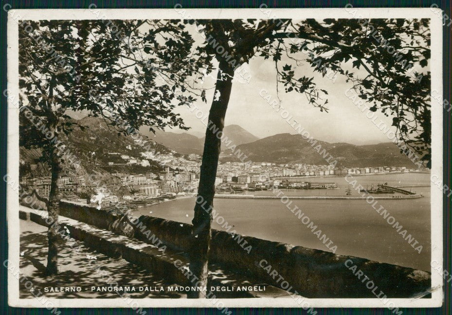 Salerno Città PIEGHINA ABRASA Foto FG cartolina KB4078 – fronte