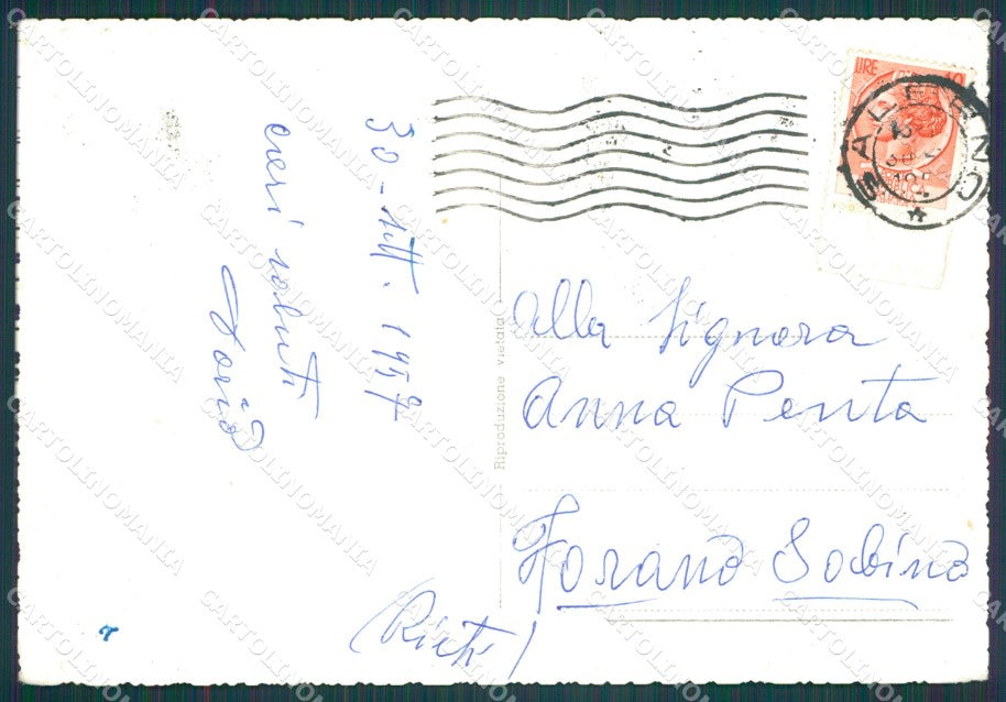 Salerno Città Foto FG cartolina KB4079 – retro