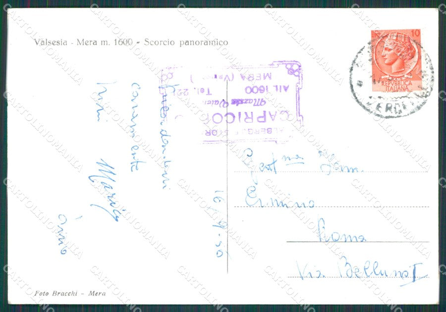 Vercelli Scopello Mera Foto FG cartolina KB4084 – retro
