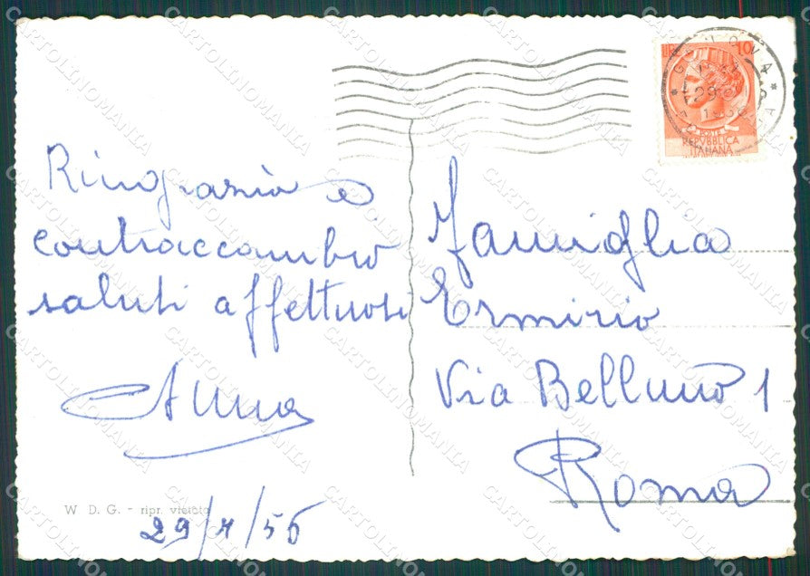 Genova Città Foto FG cartolina KB4106 – retro