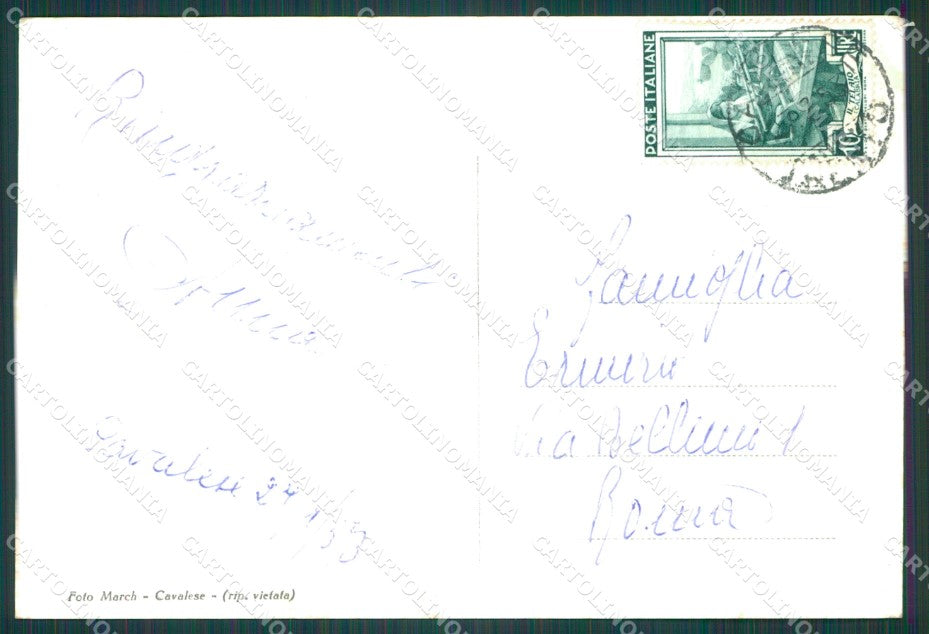 Trento Cavalese Foto FG cartolina KB4138 – retro