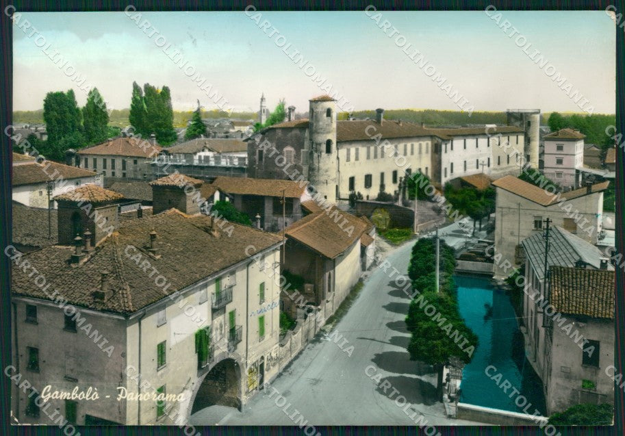 Pavia Gambolò PIEGHINE Foto FG cartolina KB4143 – fronte